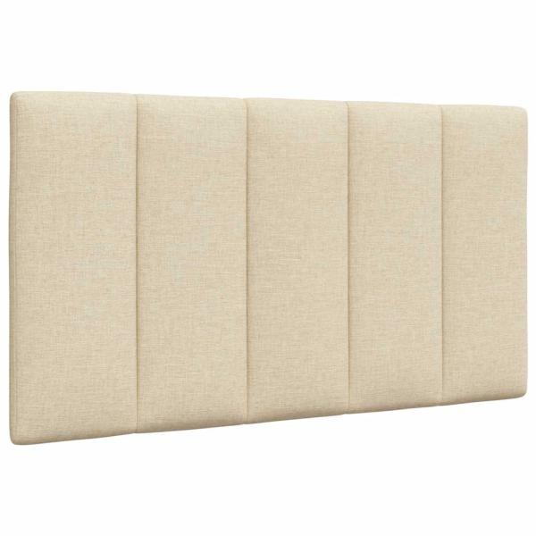 ARDEBO.de - Kopfteil-Kissen Creme 90 cm Stoff