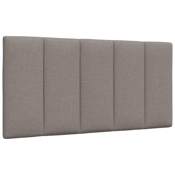 ARDEBO.de - Kopfteil-Kissen Taupe 100 cm Stoff