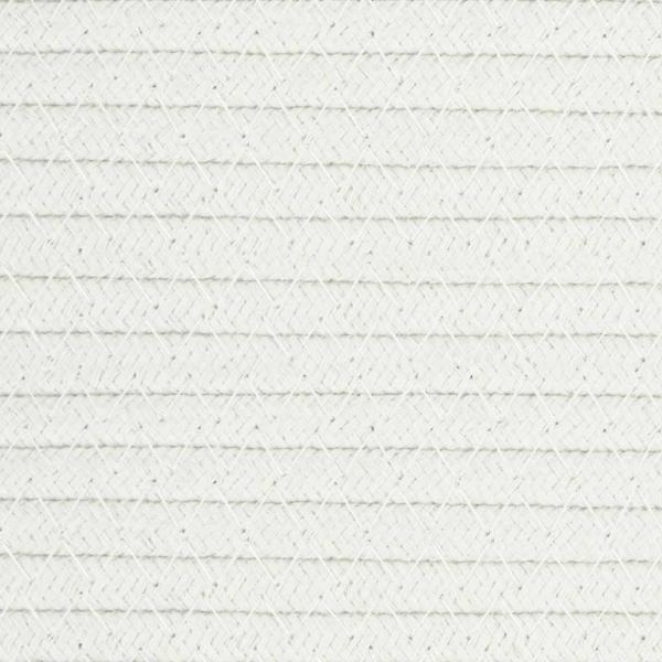 Aufbewahrungskorb Schwarz und Weiß 49x65 cm Baumwolle