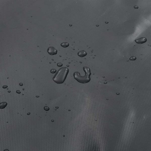 Abdeckplane Schwarz 1x2,5 m 650 g/m²