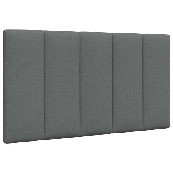 ARDEBO.de - Kopfteil-Kissen Dunkelgrau 80 cm Stoff
