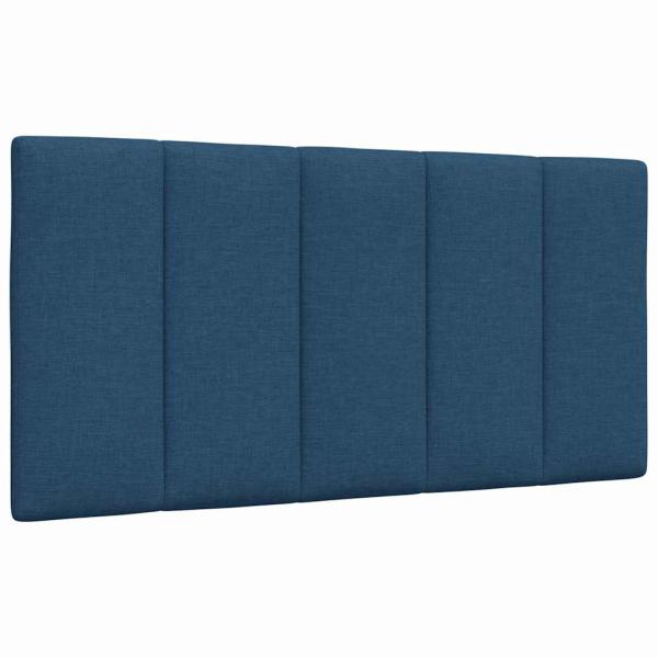 ARDEBO.de - Kopfteil-Kissen Blau 100 cm Stoff