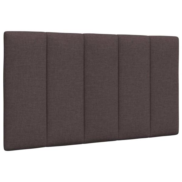 ARDEBO.de - Kopfteil-Kissen Dunkelbraun 80 cm Stoff