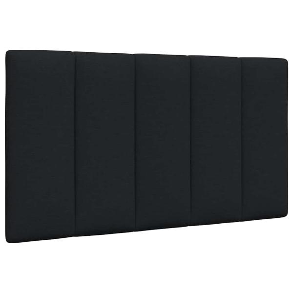 ARDEBO.de - Kopfteil-Kissen Schwarz 90 cm Stoff