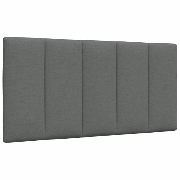 ARDEBO.de - Kopfteil-Kissen Dunkelgrau 100 cm Stoff