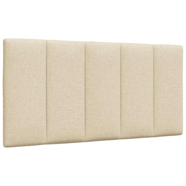 ARDEBO.de - Kopfteil-Kissen Creme 100 cm Stoff
