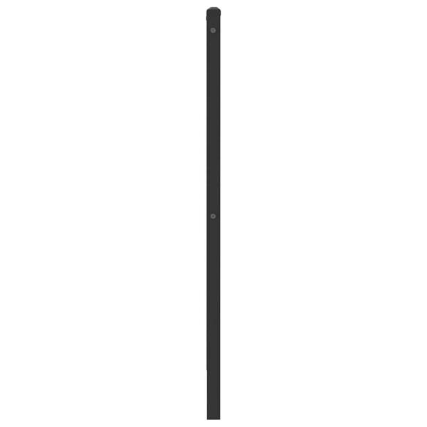 Kopfteil Sonoma-Eiche 107 cm Holzwerkstoff und Stahl
