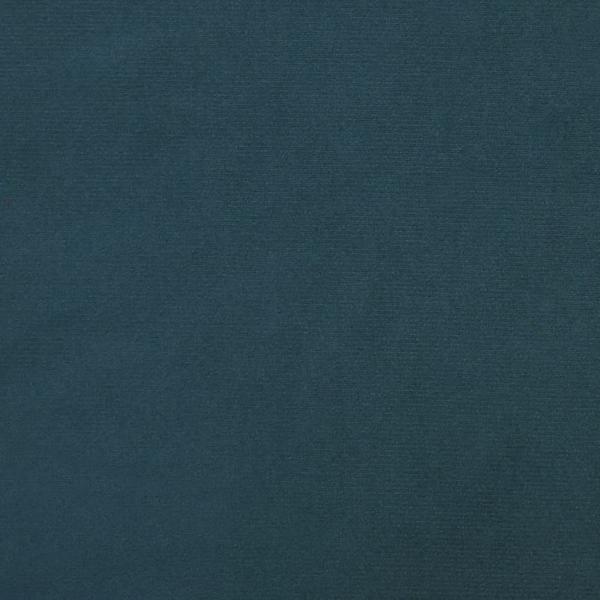 Schlafsofa 2-Sitzer mit 2 Kissen Blau Samt