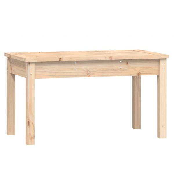 Gartenbank 80x44x45 cm Massivholz Kiefer