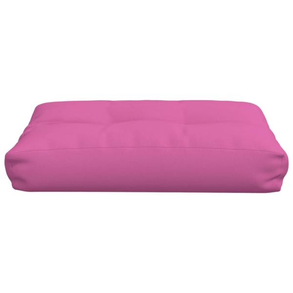 Palettenkissen Rosa 60x40x12 cm Stoff
