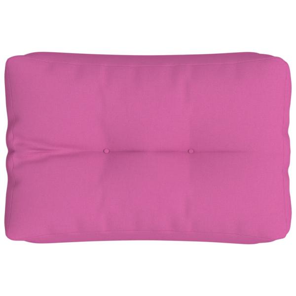 Palettenkissen Rosa 60x40x12 cm Stoff