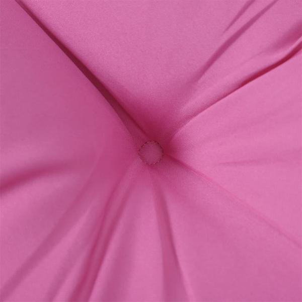 Palettenkissen Rosa 60x40x12 cm Stoff