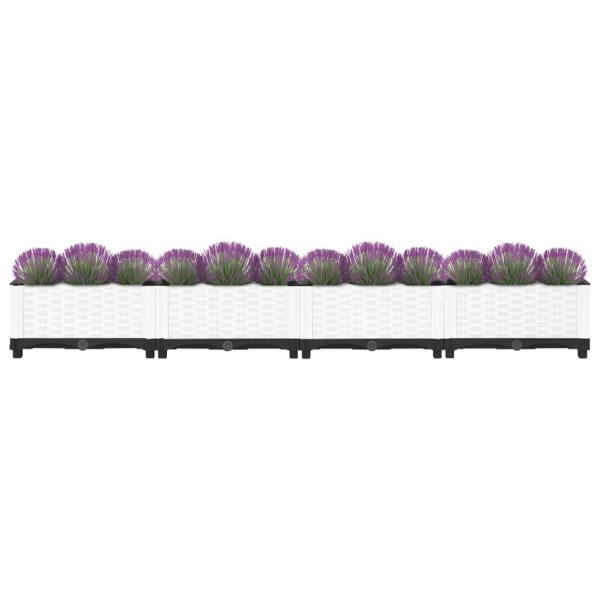 Hochbeet 160x40x23 cm Polypropylen