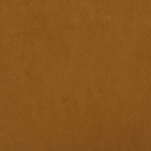 Schlafsofa 2-Sitzer Braun Samt