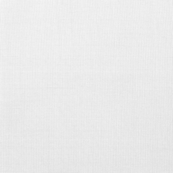 Voile Vorhänge mit Stangentaschen 2 Stk. Weiß