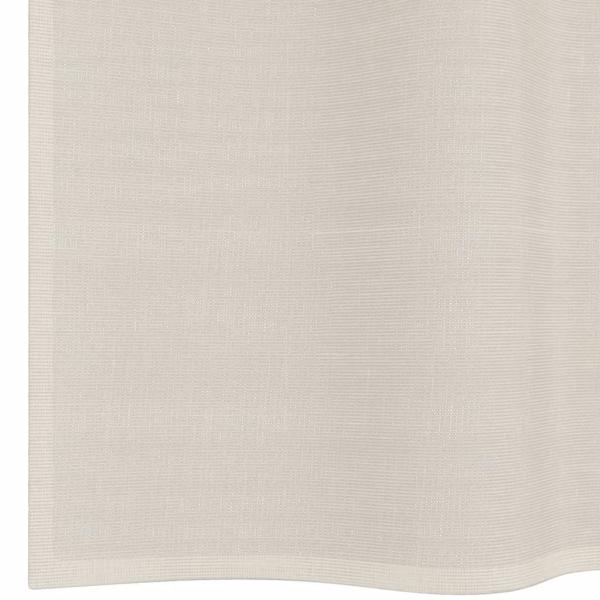 Voile Vorhänge mit Ösen 2 Stk. Creme 140x300 cm
