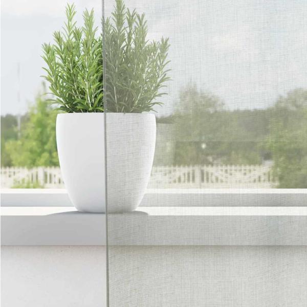 ARDEBO.de - Voile Vorhänge mit Ösen 2 Stk. Hellgrau 140x245 cm