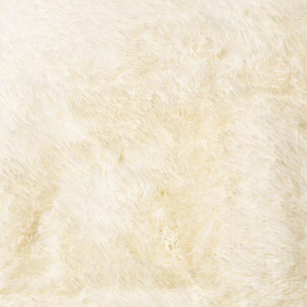 Teppich Shaggy Hochflor NAVARRA Creme 120x170 cm Polyester