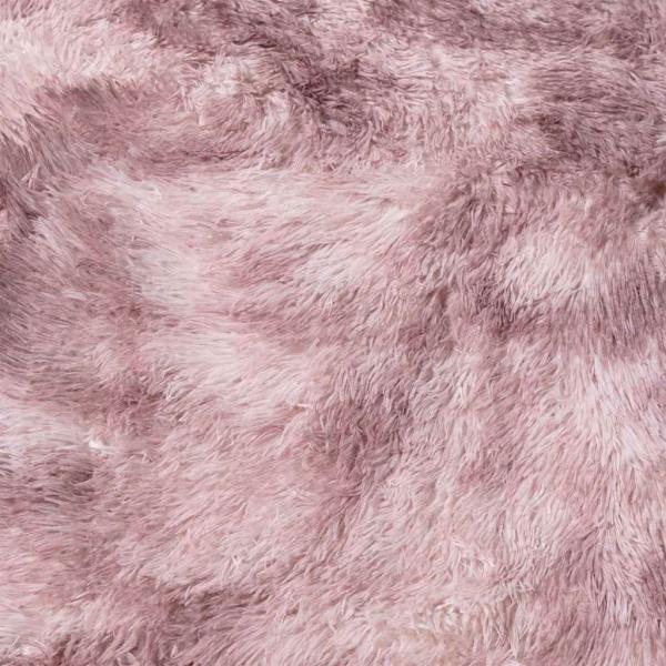 Teppich Shaggy Hochflor NAVARRA Altrosa 240x240 cm Polyester