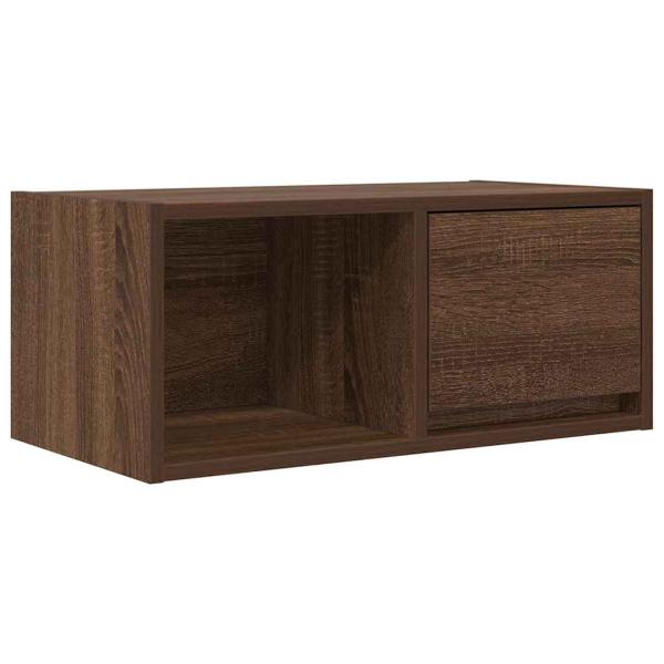 TV-Schrank Braun Eichen-Optik 60x31x25,5 cm Holzwerkstoff