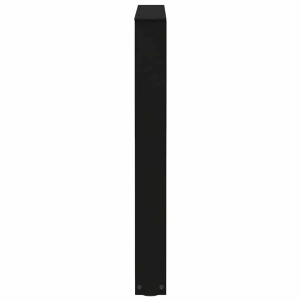 Esstisch Beine V-Form 3 Stück Schwarz 70x(72-73,3) cm Stahl