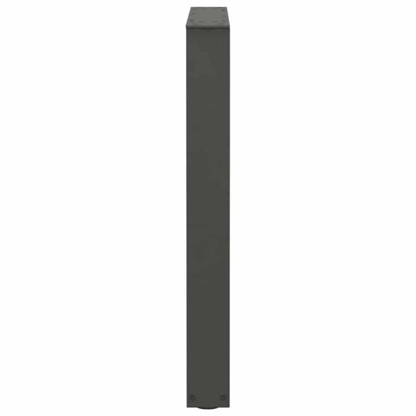 Esstisch Beine V-Form 3 Stück Anthrazit 70x(72-73,3) cm Stahl