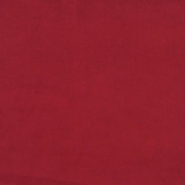 Schlafsofa 2-Sitzer Weinrot Samt