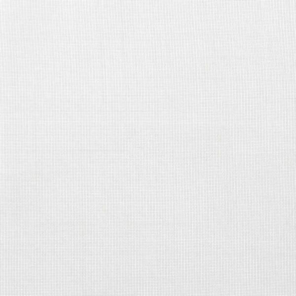 Voile Vorhänge mit Stangentaschen 2 Stk. Weiß