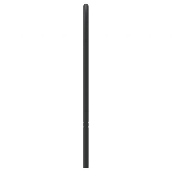 Kopfteil Metall Schwarz 160 cm