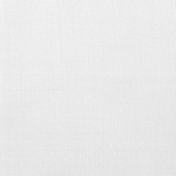 Voile Vorhänge mit Stangentaschen 2 Stk. Weiß