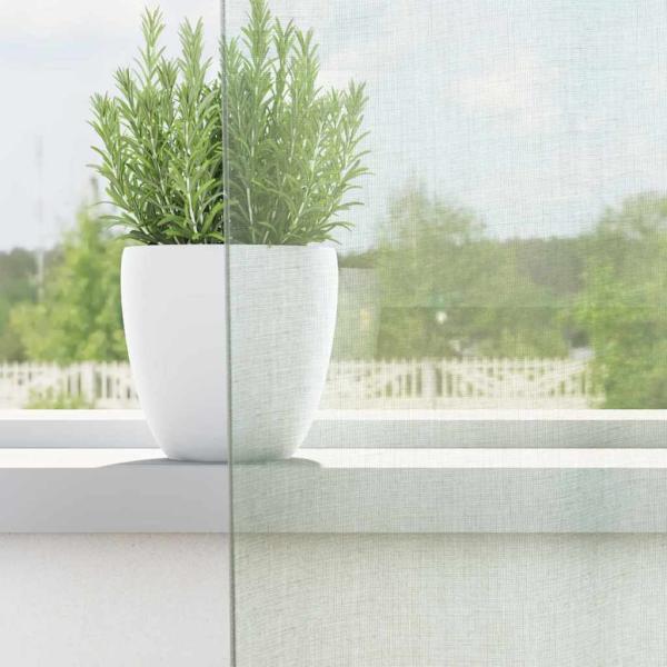 Voile Vorhänge mit Schlaufen 2 Stk. Hellgrau 140x245 cm