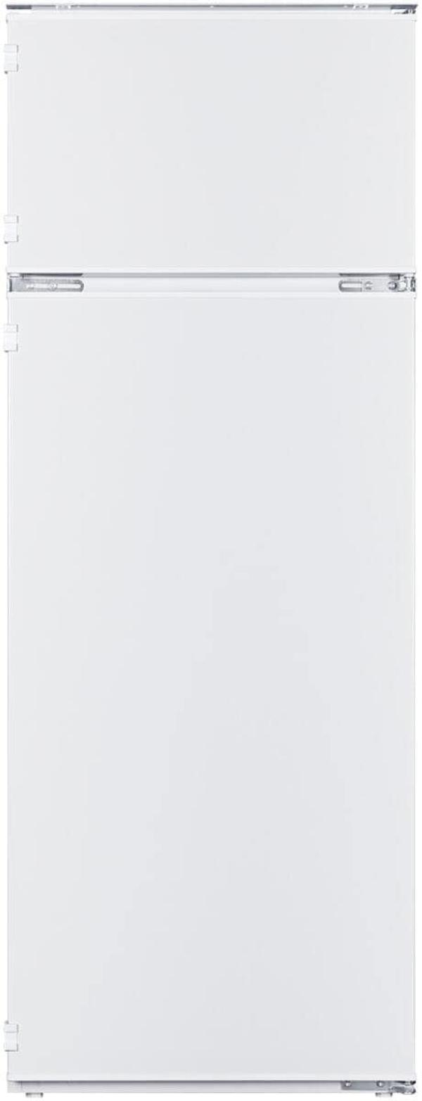 ARDEBO.de Amica EDTS 374 911 Einbau-Kühl-/Gefrierkombination, Nischenhöhe: 145 cm, 220 L, Schlepptür-Technik, elektronische Steuerung, Tür-Offen-Alarm, Inverter Kompressor, weiß (1195052)