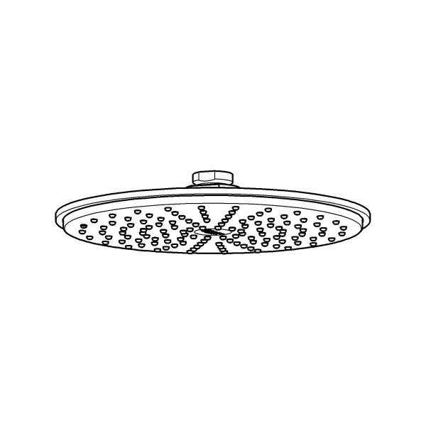 GROHE Rainshower Cosmopolitan 210 Kopfbrause, chrom (28373000)
