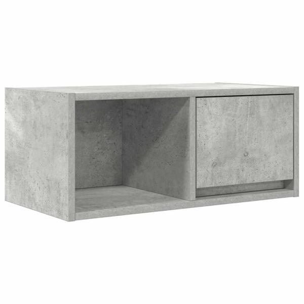 TV-Schränke 2 Stk. Betongrau 60x31x25,5 cm Holzwerkstoff