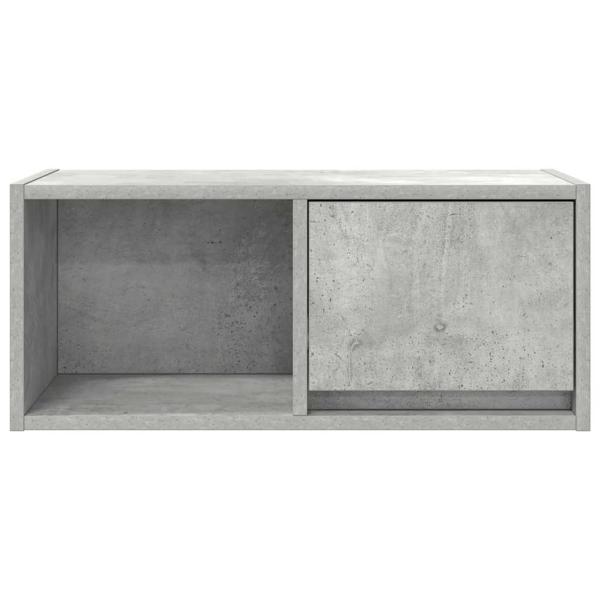 TV-Schränke 2 Stk. Betongrau 60x31x25,5 cm Holzwerkstoff