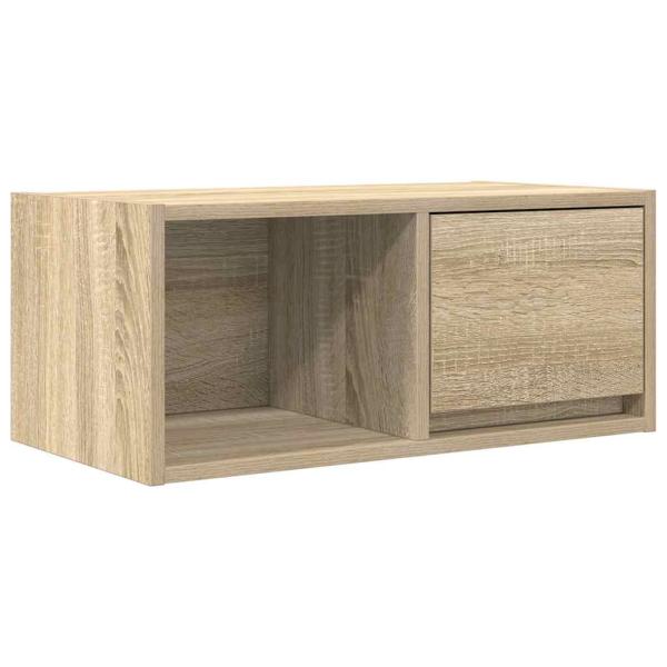 TV-Schränke 2 Stk. Sonoma-Eiche 60x31x25,5 cm Holzwerkstoff