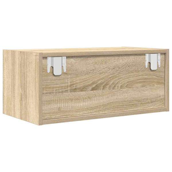 TV-Schränke 2 Stk. Sonoma-Eiche 60x31x25,5 cm Holzwerkstoff