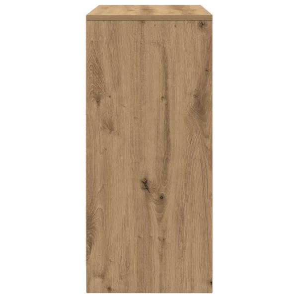 Schuhschrank Artisan-Eiche 57x34x76 cm Holzwerkstoff