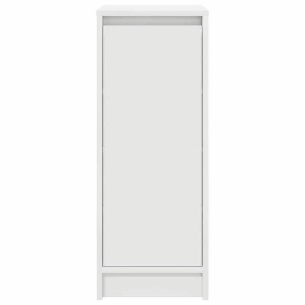 Schuhschrank Weiß 29,5x34x76 cm Holzwerkstoff