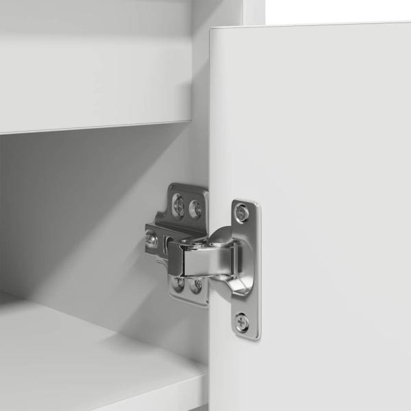 Schuhschrank Weiß 29,5x34x76 cm Holzwerkstoff