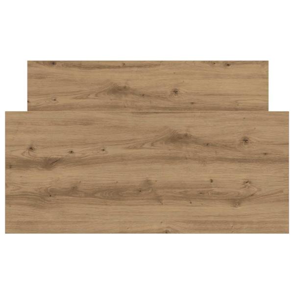 Bettgestell ohne Matratze Artisan-Eiche 90x200cm Holzwerkstoff