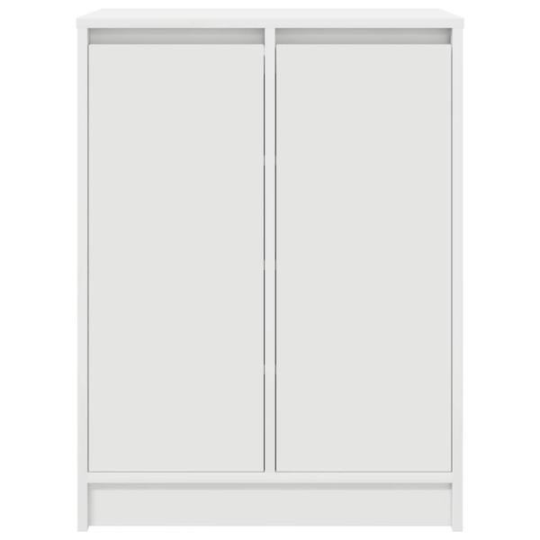 Schuhschrank Weiß 57x34x76 cm Holzwerkstoff