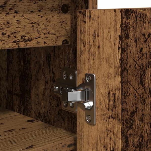 Schuhschrank Altholz-Optik 57x34x76 cm Holzwerkstoff