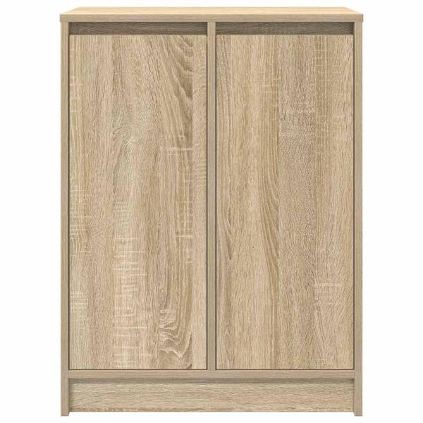 Schuhschrank Sonoma-Eiche 57x34x76 cm Holzwerkstoff