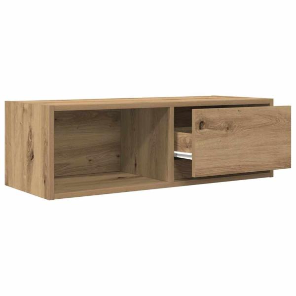 TV-Schränke 2 Stk. Artisan-Eiche 80x31x25,5 cm Holzwerkstoff