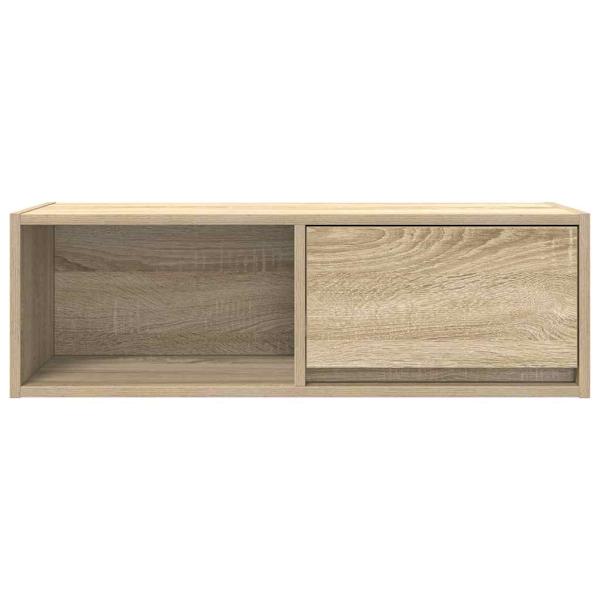 TV-Schrank Sonoma-Eiche 80x31x25,5 cm Holzwerkstoff