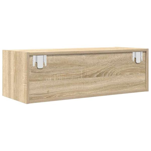 TV-Schrank Sonoma-Eiche 80x31x25,5 cm Holzwerkstoff
