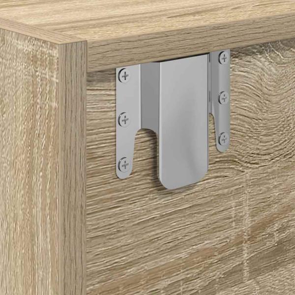 TV-Schrank Sonoma-Eiche 80x31x25,5 cm Holzwerkstoff