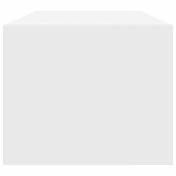 TV-Schrank Weiß 80x31x25,5 cm Holzwerkstoff