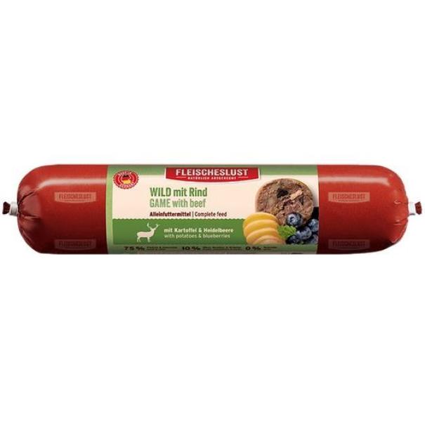 ARDEBO.de Fleischeslust Classic Wild mit Rind Kartoffel & Heidelbeere 400g